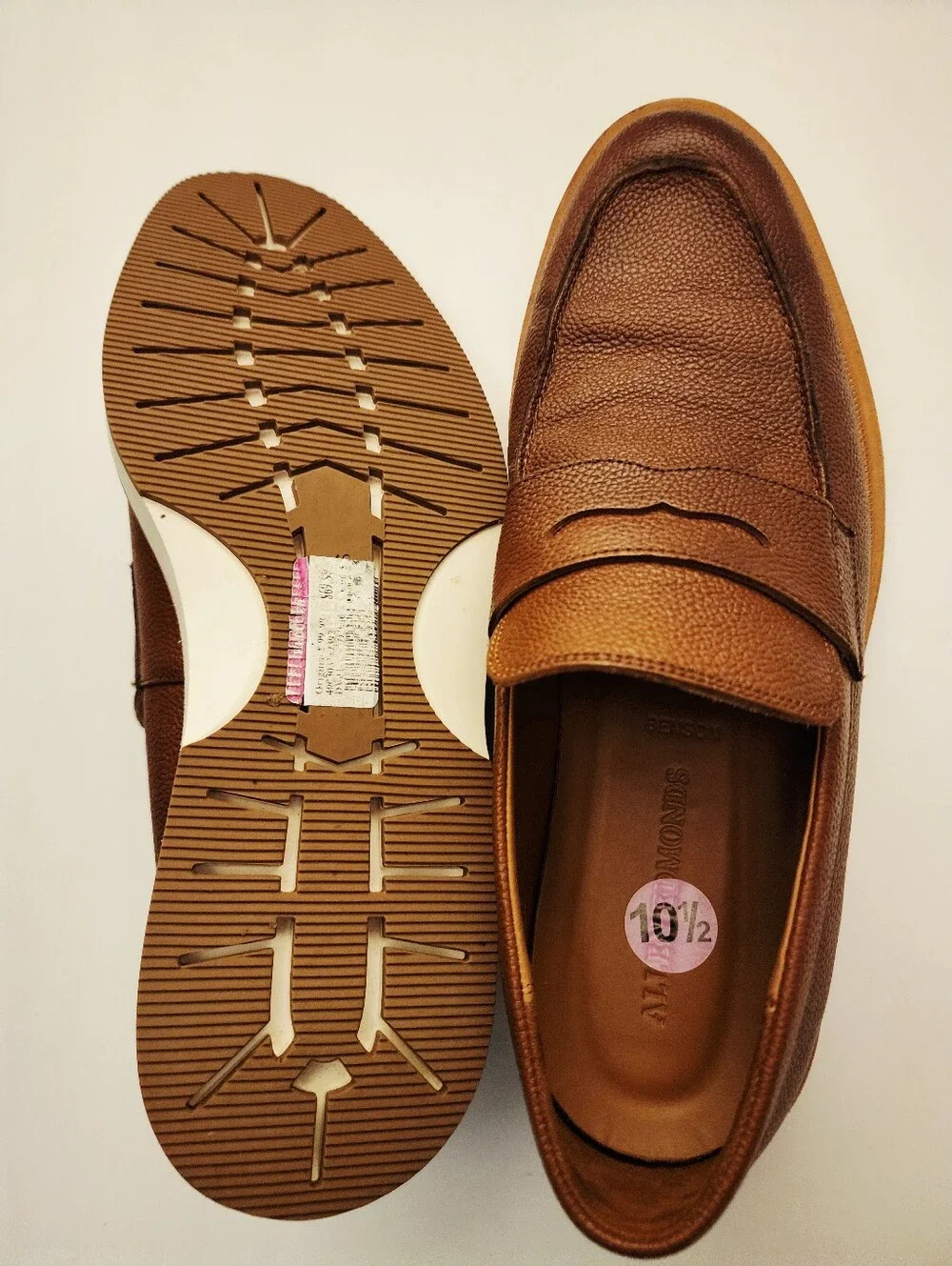 Allen Edmonds premium pebbled